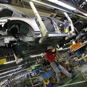 Nissan linha de produção (Foto: Getty Images)