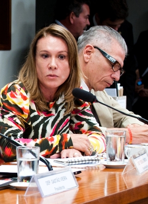 A deputada Teresa Surita (PMDB-RR), relatora da "Lei da Palmada" (Foto: Câmara dos Deputados/Divulgação)