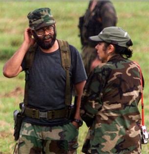 Alfonso Cano, principal chefe das FARC, morto na Colômbia (Foto: EFE)