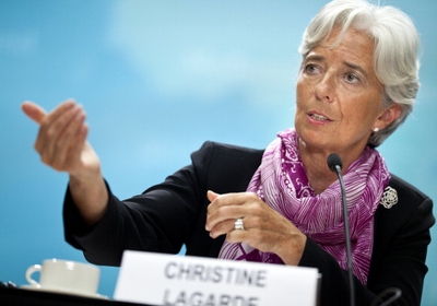 Christine Lagarde diretora-gerente do Fundo Monetário Internacional (Foto: Getty Images)