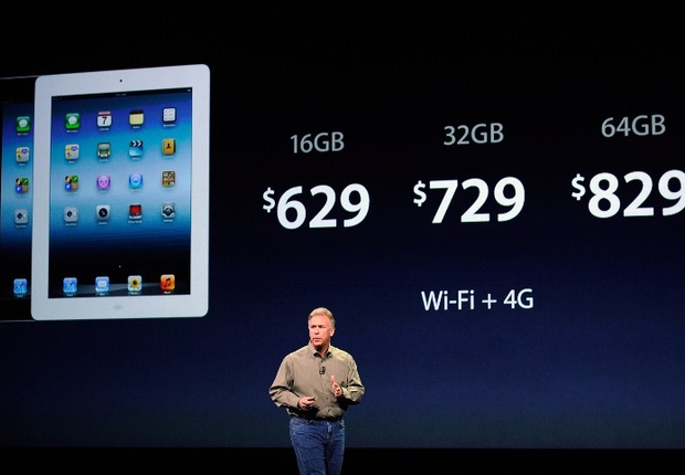 Phil Schiller, VP de Marketing da Apple, apresenta o novo iPad (Foto: AFP Photos)