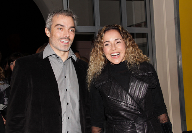 Marco Scabia e Daniela Mercury (Foto: Milene Cardoso/AgNews)