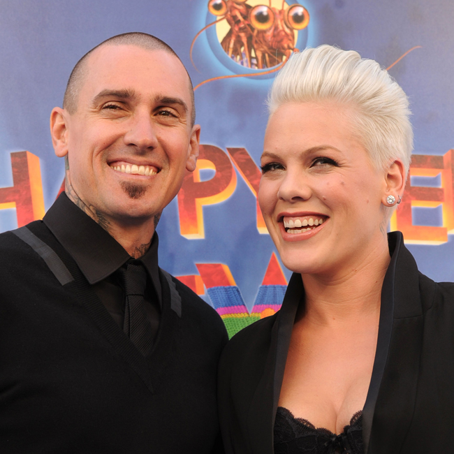 Carey Hart e Pink (Foto: Getty Images)